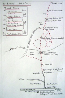 Map of Kerinci